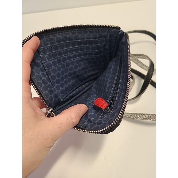 Brighton Crossbody Bag Leather Camera Strike A Pose Mini Card Detachable Strap - Picture 9 of 9